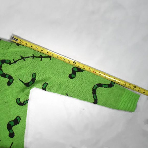 Disney Tim Burton's The Nightmare Before Christmas Oogie Boogie Cardigan - L - Picture 7 of 7